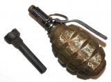 Макет гранаты Ф-1 с запалом УЗРГ