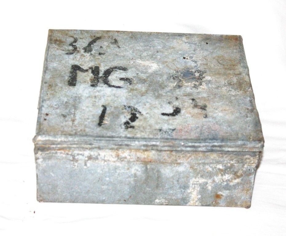 Цинк от артиллерийских взрывателей MG-37